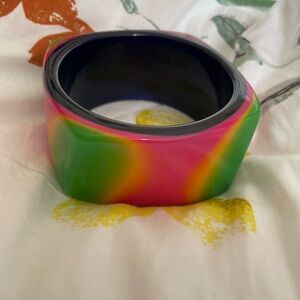 Vibrant Multicolor Bangle Bracelet